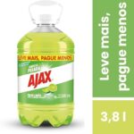 Limpador Ajax Fresh Lemon 3,8L Tamanho Família