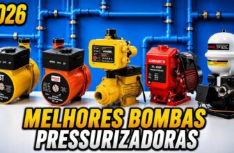 Melhores bombas pressurizadoras para comprar em 2026: 5 modelos para aumentar a pressão da água