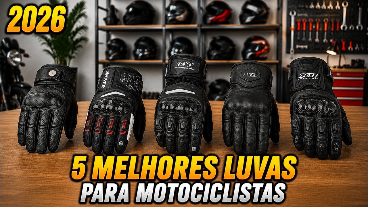 melhores luvas para motoqueiro em 2026 top 5 modelos para pilotar com mais seguranca Melhores Luvas para Motoqueiro em 2026: Top 5 Modelos para Pilotar com Mais Segurança