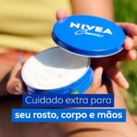 NIVEA Creme Hidratante Lata 56g, Hidratação Profunda 24h, Corporal, Uso Diário, Multibenefícios, Todas as Peles