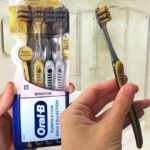 Oral-B Escova de Dente Sensitive Purification Gold Extra Macia 4 Unidades