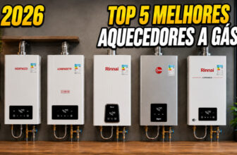 Os 5 Melhores Aquecedores a Gás para Comprar em 2026: Guia Completo para Escolher o Modelo Ideal