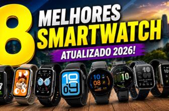 Os 8 Melhores Smartwatches para Comprar em 2026: Modelos para Android, iPhone, Esportes e Melhor Custo-Benefício