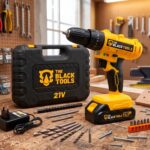 Parafusadeira Furadeira 21v 2 Baterias Profissional Bivolt