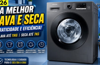 Samsung Lava e Seca WD11M: vale a pena? Conheça os recursos, vantagens e desvantagens do modelo de 11 kg