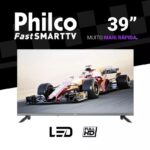 Smart TV 39" Philco Full HD Roku TV Dolby Audio P39CRA
