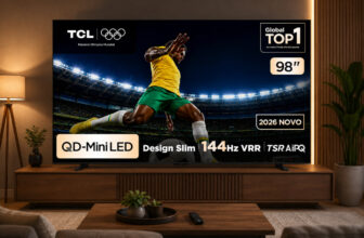 TCL 98A400M vale a pena? Review completo da Smart TV Mini LED 98" 4K com 144 Hz