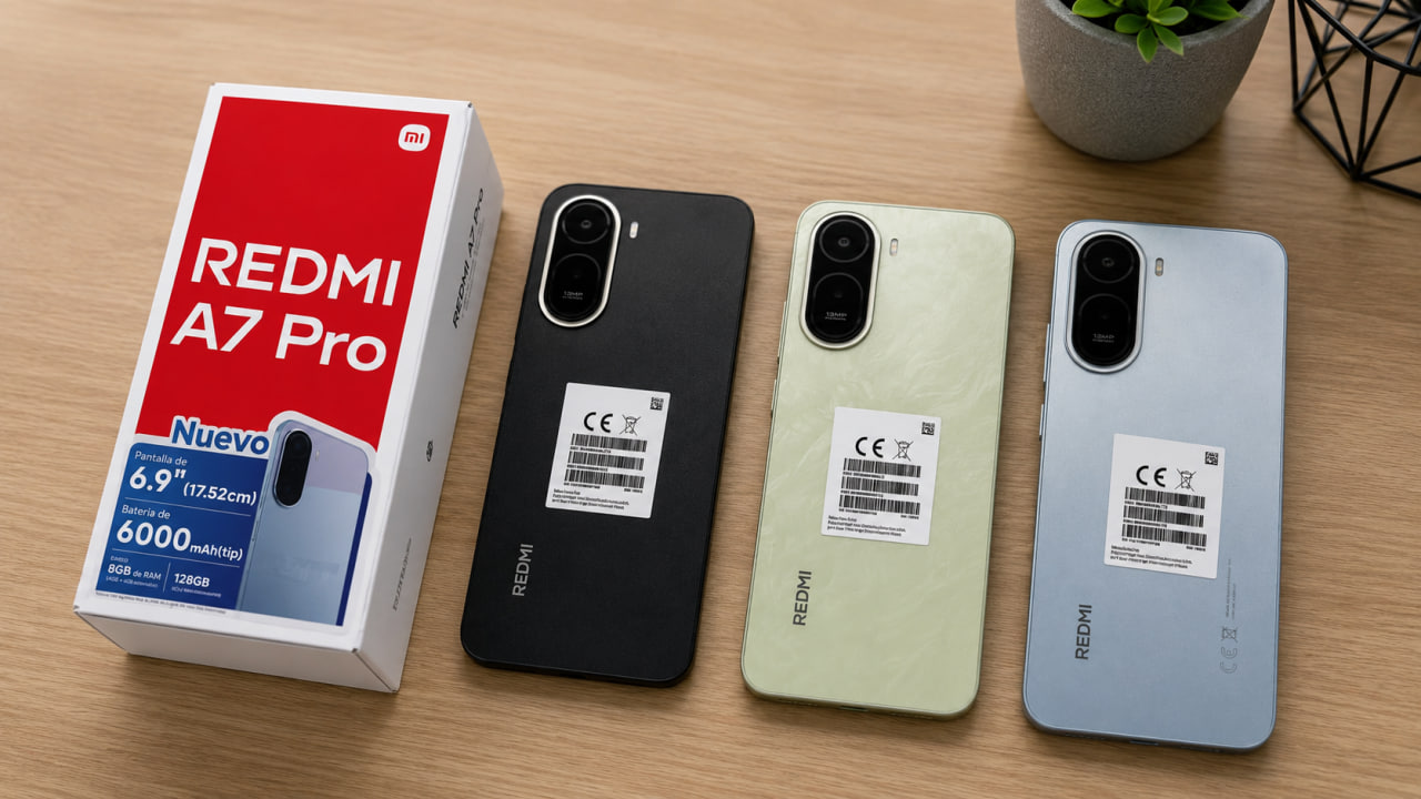 xiaomi lanca redmi a7 pro no brasil com bateria de 6000 mah tela de 120 hz e hyperos 3 Xiaomi lança Redmi A7 Pro no Brasil com bateria de 6.000 mAh, tela de 120 Hz e HyperOS 3