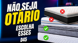 5 Melhores Colchões de Casal D45 em 2026: os melhores modelos firmes para comprar