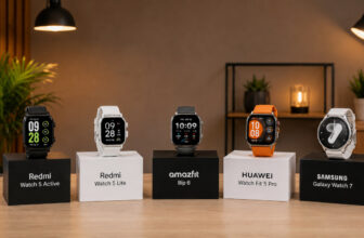 5 Melhores Smartwatches para Comprar em 2026: do Barato ao Premium