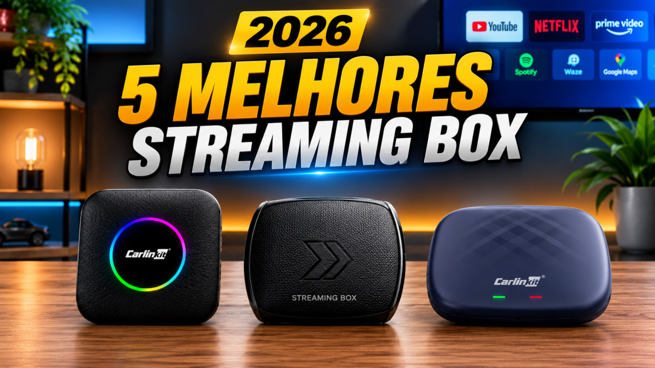 5 melhores streaming box automotivas em 2026 transforme a central do carro em uma central android 5 Melhores Streaming Box Automotivas em 2026: Transforme a Central do Carro em uma Central Android