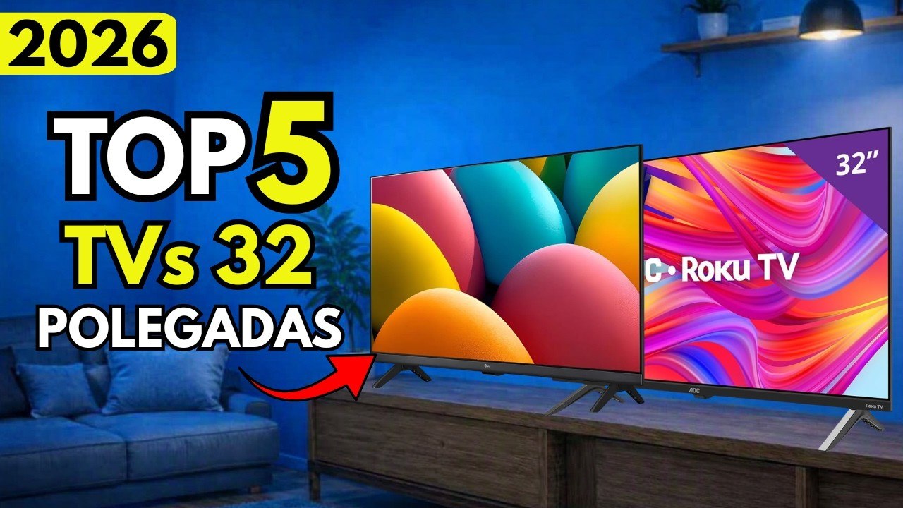 5 melhores tvs de 32 polegadas em 2026 modelos que realmente valem a pena 5 Melhores TVs de 32 Polegadas em 2026: modelos que realmente valem a pena