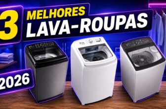 Melhores Máquinas de Lavar Roupas: 3 Opções que Valem a Pena em 2026