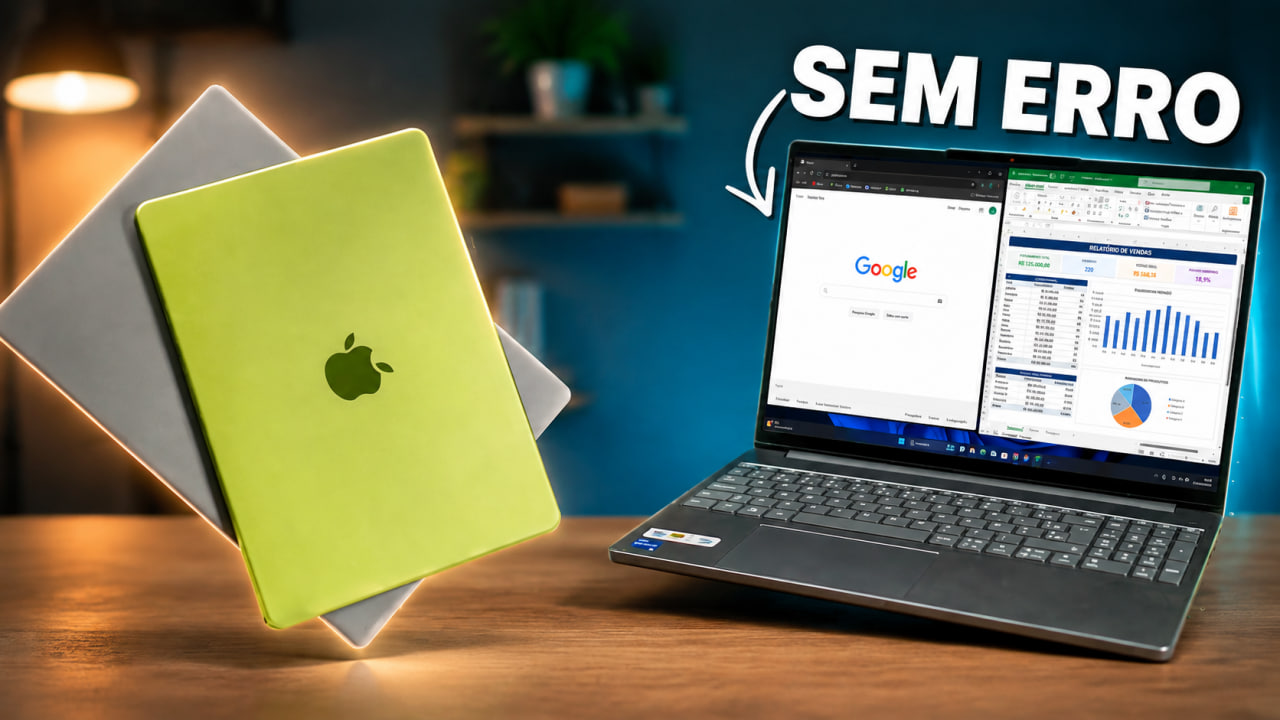 melhores notebooks para produtividade em 2026 5 modelos para trabalhar e estudar Melhores Notebooks para Produtividade em 2026: 5 Modelos para Trabalhar e Estudar