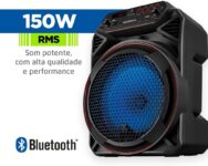 MONDIAL Caixa Amplificada, Preto, 150W RMS, Bivolt - CM-150