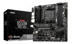 Placa-mãe MSI B550m Pro-VDH Am4 HDMI VGA Dport