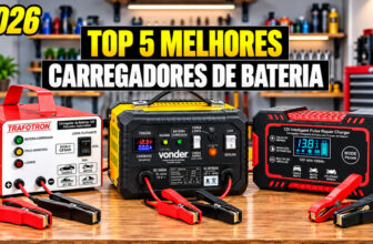 5 melhores carregadores de bateria para carro e moto em 2026