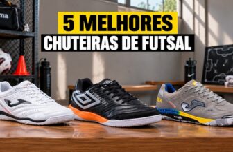 5 Melhores Chuteiras de Futsal em 2026: modelos para custo-benefício, conforto e alto desempenho