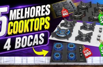 5 Melhores Cooktops a Gás de 4 Bocas em 2026: Qual Vale Mais a Pena?