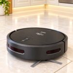 Aspirador de pó robô philco 3 em 1 pas23 Com Mop Preto