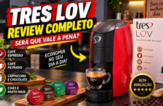 Cafeteira Três Corações LOV é boa? Review completo, ficha técnica, cápsulas e preço