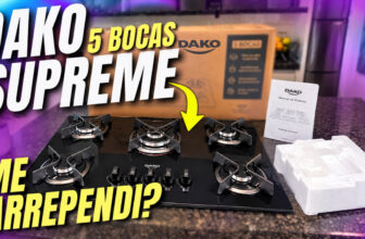Cooktop Dako Supreme 5 Bocas é Bom? Análise Completa, Potência, Medidas e Vale a Pena em 2026