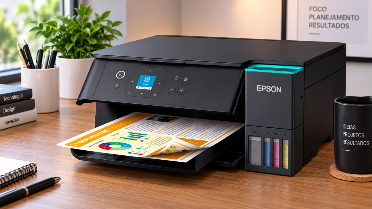 epson ecotank l4360 vale a pena review completo Epson EcoTank L4360 vale a pena? Review completo