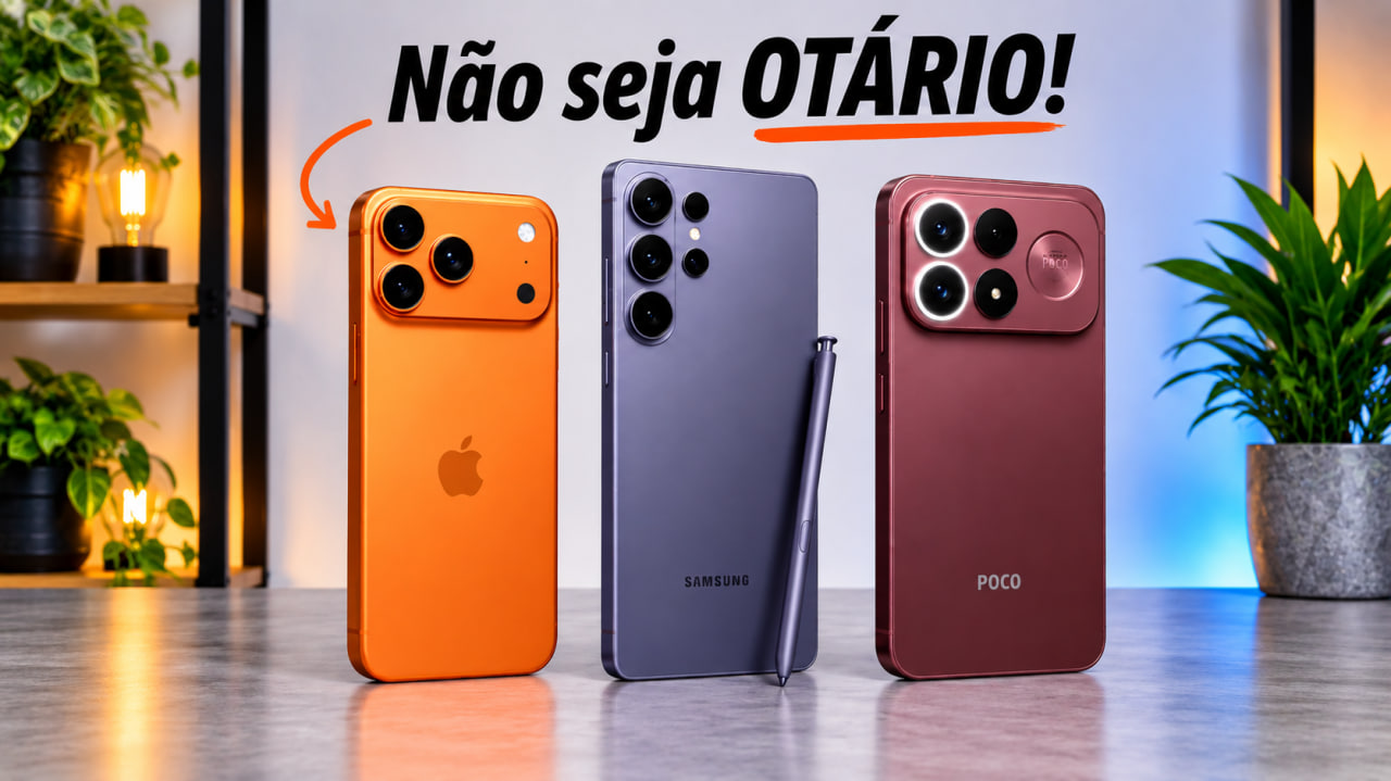 galaxy s26 ultra vs iphone 17 pro max vs poco f9 ultra qual e o melhor top de linha de 2026 Galaxy S26 Ultra vs iPhone 17 Pro Max vs POCO F9 Ultra: qual é o melhor top de linha de 2026?