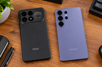 Galaxy S26 Ultra vs POCO F9 Ultra: qual é o melhor topo de linha de 2026?
