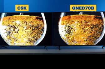 LG QNED70 Mini LED vs TCL C6K: qual TV 55" entrega a melhor imagem em 2026?