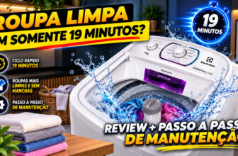 Máquina de lavar Electrolux Essential Care 11 kg é boa? Review completo da LES11 e como fazer a manutenção