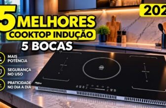 Melhor Cooktop de Indução 5 Bocas: 5 Modelos que Valem a Pena em 2026