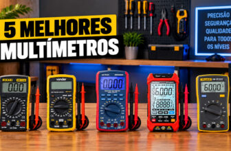 Melhores multímetros para comprar em 2026: 5 modelos para uso doméstico, eletrônica e profissional