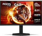 Monitor Gamer Curvo AOC AGON G4Z 27" 300Hz 0,3ms HDR10 Base Ajustável C27G4Z/P Preto