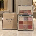 Paleta de Sombras Glam Metals Eudora com 9 Cores de Brilho Metálico E Mate