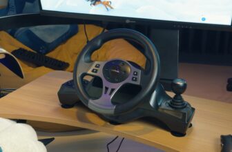 Trust GXT 289 Movi vale a pena? Review completo do volante gamer com 270°, 900° virtual, câmbio e pedais