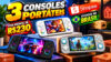 3 Consoles Portáteis Retrô Baratos na Shopee: XF35H, XF40H e XF43 Valem a Pena?