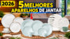 5 Melhores Aparelhos de Jantar de 2026: modelos bonitos, elegantes e com ótimo custo-benefício