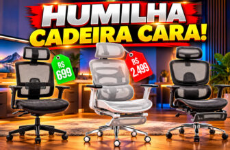 5 melhores cadeiras ergonômicas de 2026: modelos para trabalhar e jogar com mais conforto