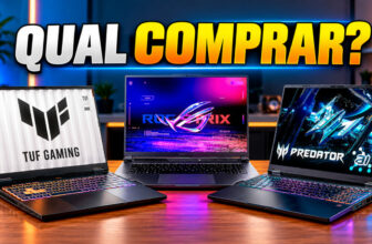 5 Melhores Notebooks Gamer para Comprar em 2026: RTX 5050, 5060 e 5070 com o Melhor Custo-Benefício