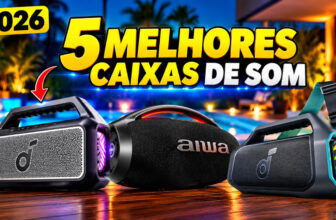 As 5 Melhores Caixas de Som Bluetooth para Comprar em 2026: Potência, Graves e Custo-Benefício
