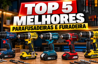 As 5 melhores parafusadeiras e furadeiras de 2026: modelos baratos e profissionais para comprar
