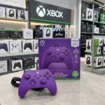 Controle Xbox Series S X Pc Power A Com Fio Usb C Roxo Cor Violeta