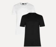 Kit Camisetas Aramis Basic Lisa Preta/branca