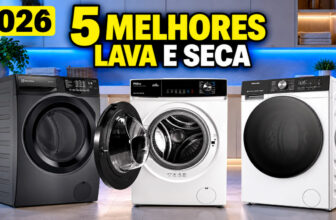 Melhor Lava e Seca de 2026: 5 Modelos que Valem a Pena Comprar pelo Custo-Benefício
