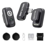 Microfone Lark A1 Hollyland Mini Usb-c Preto