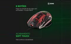 Mouse Gamer Xzone 3200 DPI GMF-03