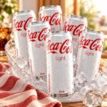 Pack de Refrigerante Coca-Cola Light Lata 310ml - 6 unidades