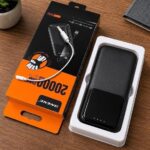 Power Bank 20.000mAh 22.5W Carga Rápida Com Display Digital Carregador Portátil Carga Rápida Premium Compatível Com Todos Os Celulares Iphone Android IOS apple xiaomi LG Samsung Motorola -Marca Davely