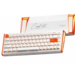 Teclado Gamer Magnético 8000hz Rapid Trigger 0,01mm Hot Swap Switch Shadow Blade Cool68 Led Rgb Dareu Blazing Orange